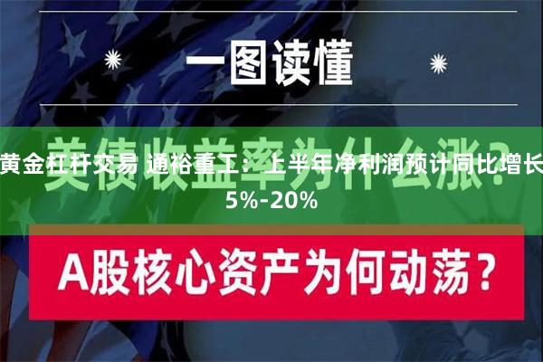 黄金杠杆交易 通裕重工：上半年净利润预计同比增长5%-20%