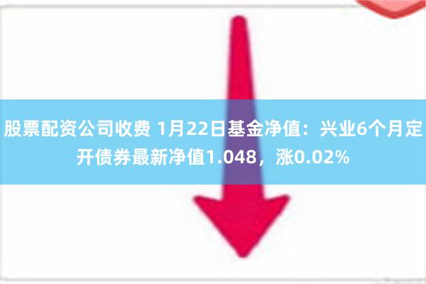 股票配资公司收费 1月22日基金净值：兴业6个月定开债券最新净值1.048，涨0.02%